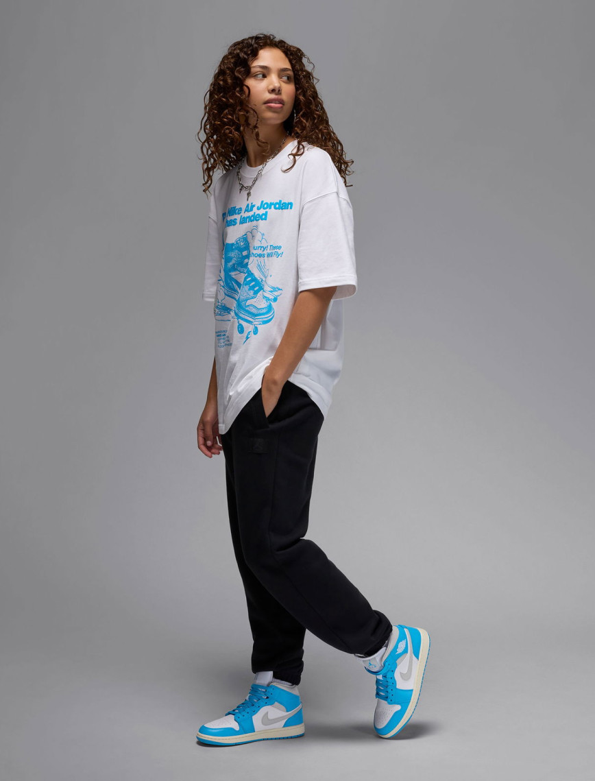 Jordan Air 1 Mid Kadın Mavi Spor Ayakkabı Jordan Air 1 Mid Kadın Mavi Spor Ayakkabı