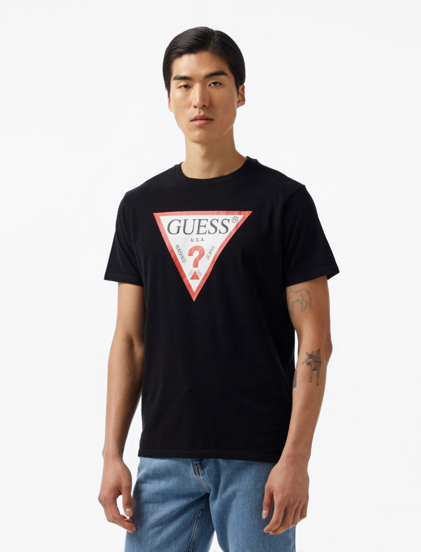 Guess Logombed 160 Erkek Siyah T-Shirt Guess Logombed 160 Erkek Siyah T-Shirt