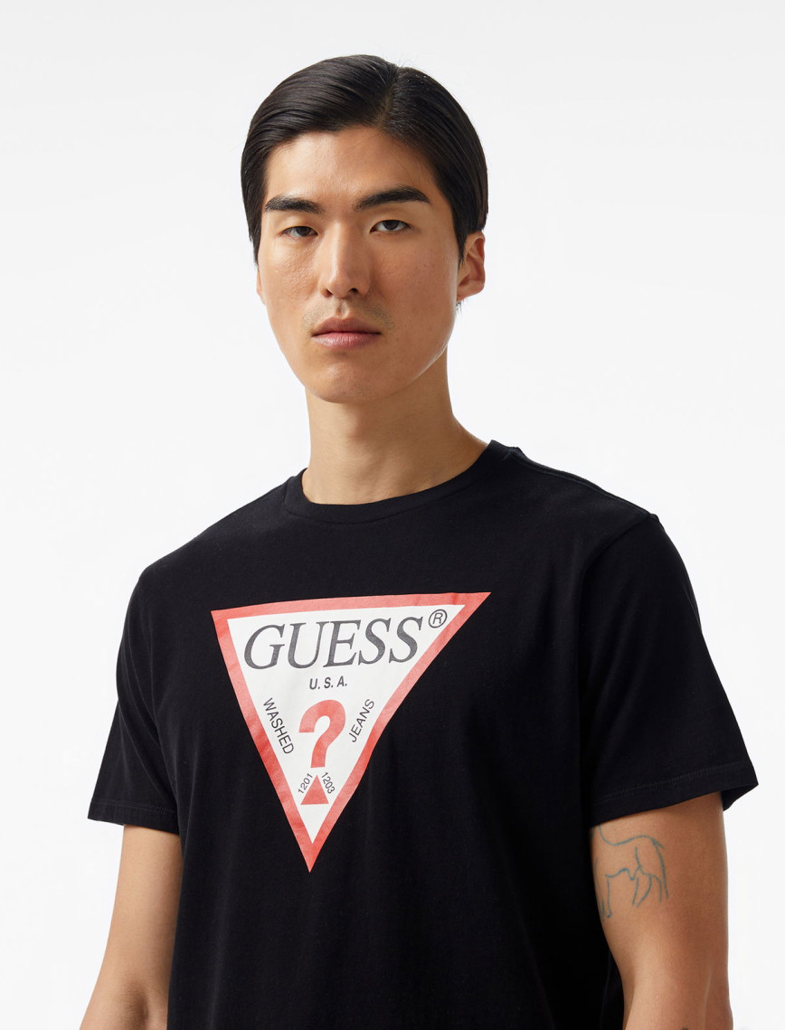 Guess Logombed 160 Erkek Siyah T-Shirt Guess Logombed 160 Erkek Siyah T-Shirt