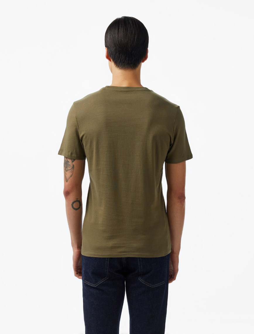 Guess Cnre Mid Organiceam 180 Erkek Yeşil T-Shirt Guess Cnre Mid Organiceam 180 Erkek Yeşil T-Shirt