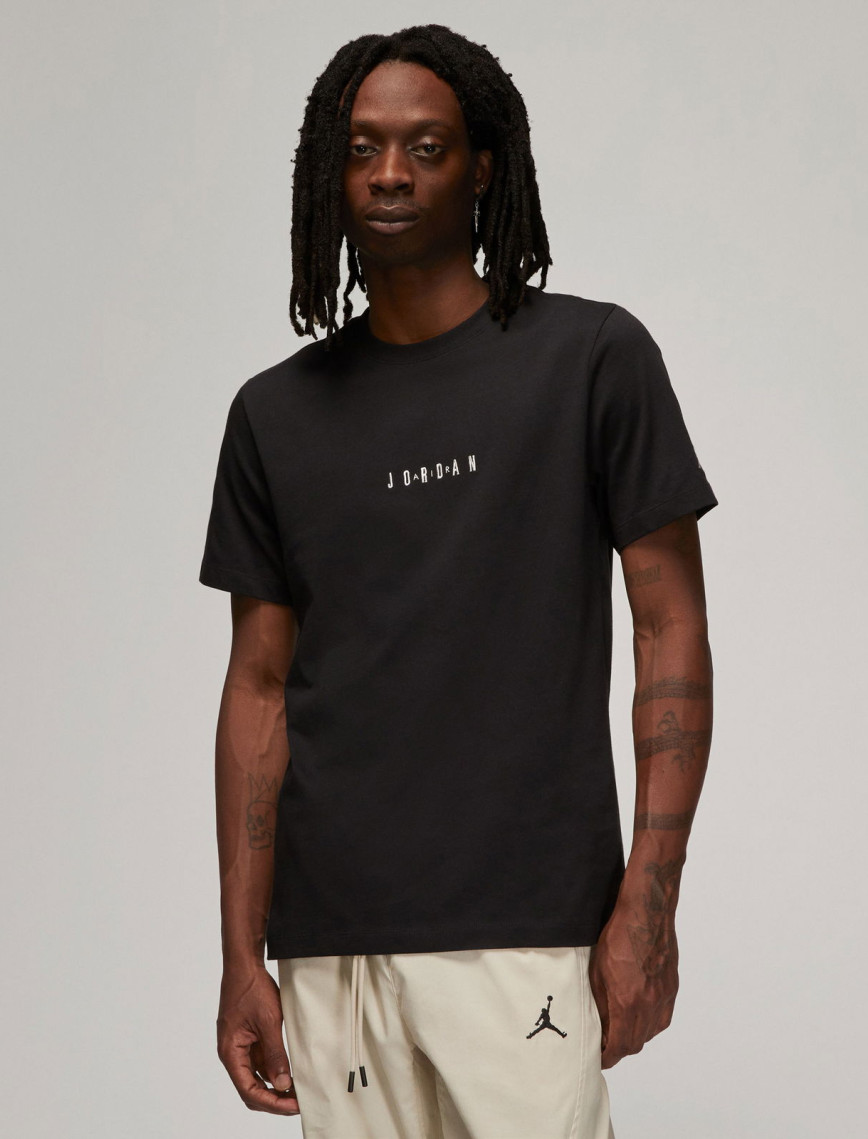 Jordan Air Vrew Erkek Siyah T-Shirt Jordan Air Vrew Erkek Siyah T-Shirt