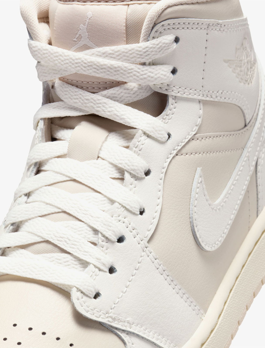 Jordan Air 1 Mid Kadın Kahverengi Spor Ayakkabı