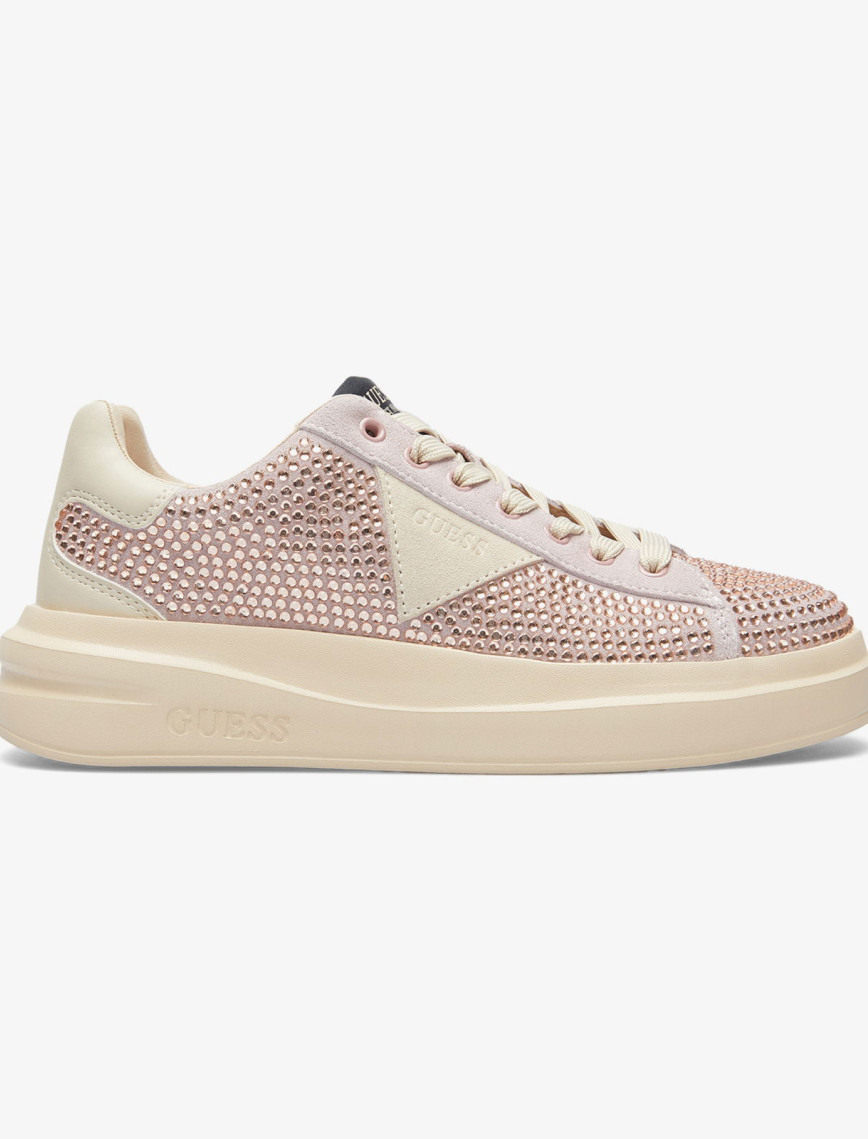 Guess Elbina Suede Kadın Pembe Sneaker Guess Elbina Suede Kadın Pembe Sneaker