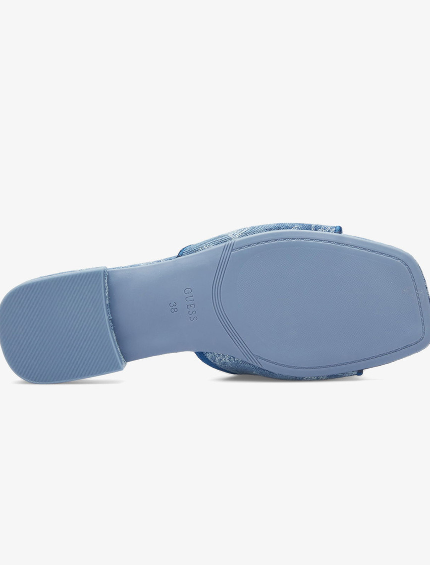 Guess Tarishaeide Denim Kadın Mavi Terlik Guess Tarishaeide Denim Kadın Mavi Terlik