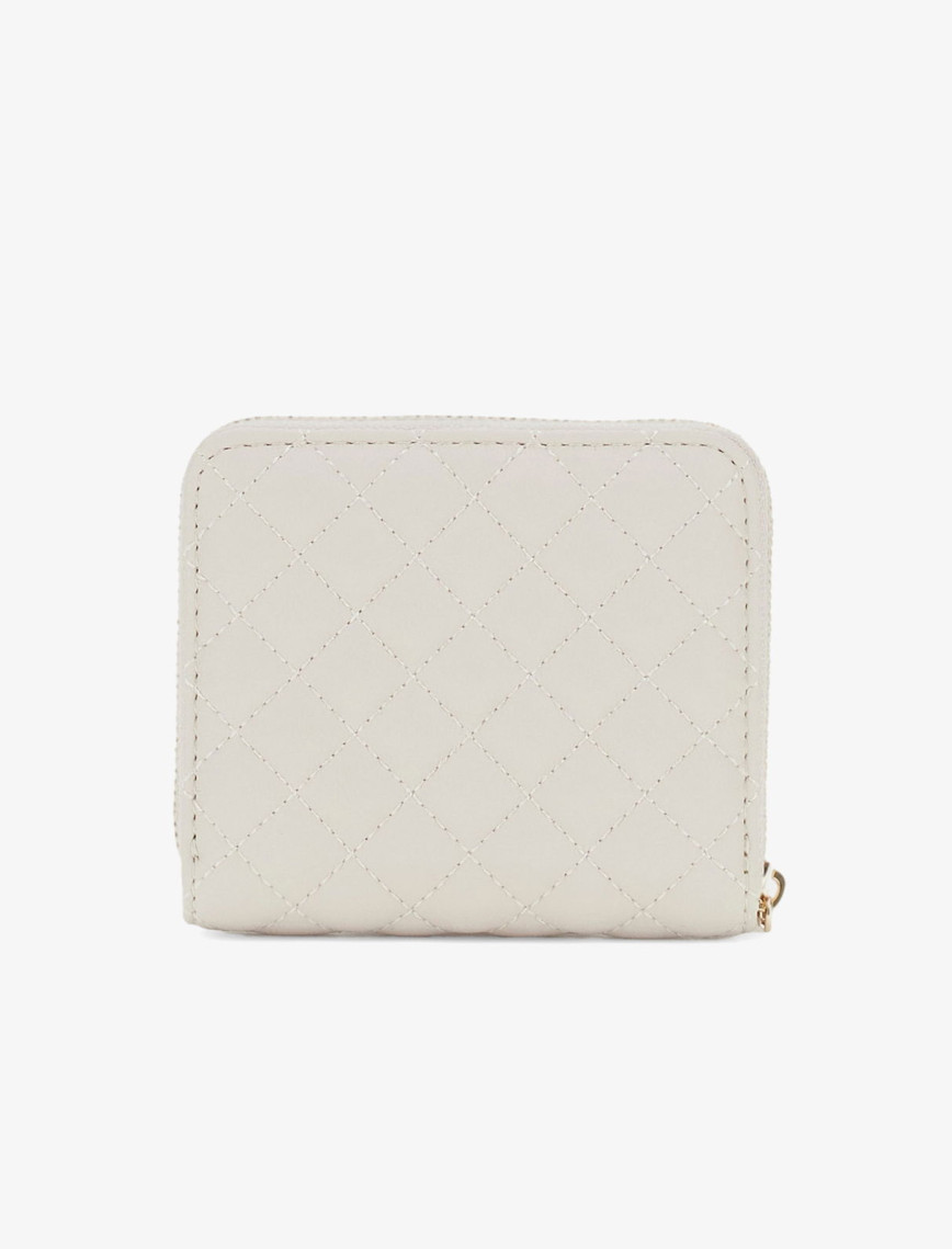 Guess Eco Carly Small Eco Rianee Small Zip Aroud Kadın Krem Cüzdan Guess Eco Carly Small Eco Rianee Small Zip Aroud Kadın Krem Cüzdan