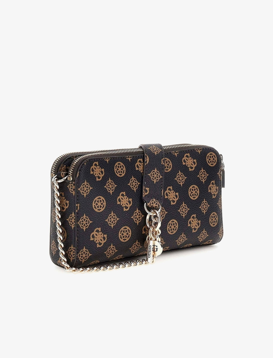 Guess Eco Erica 2Mpt Status Crossbody Kadın Kahverengi Çapraz Çanta Guess Eco Erica 2Mpt Status Crossbody Kadın Kahverengi Çapraz Çanta