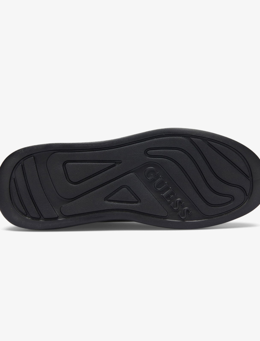 Guess Elba Leather Erkek Siyah Sneaker Guess Elba Leather Erkek Siyah Sneaker