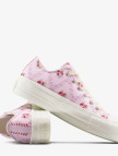 Converse Chuck Taylor All Star Lift Rose Cross Stitch Kadın Pembe Platform Sneaker Converse Chuck Taylor All Star Lift Rose Cross Stitch Kadın Pembe Platform Sneaker