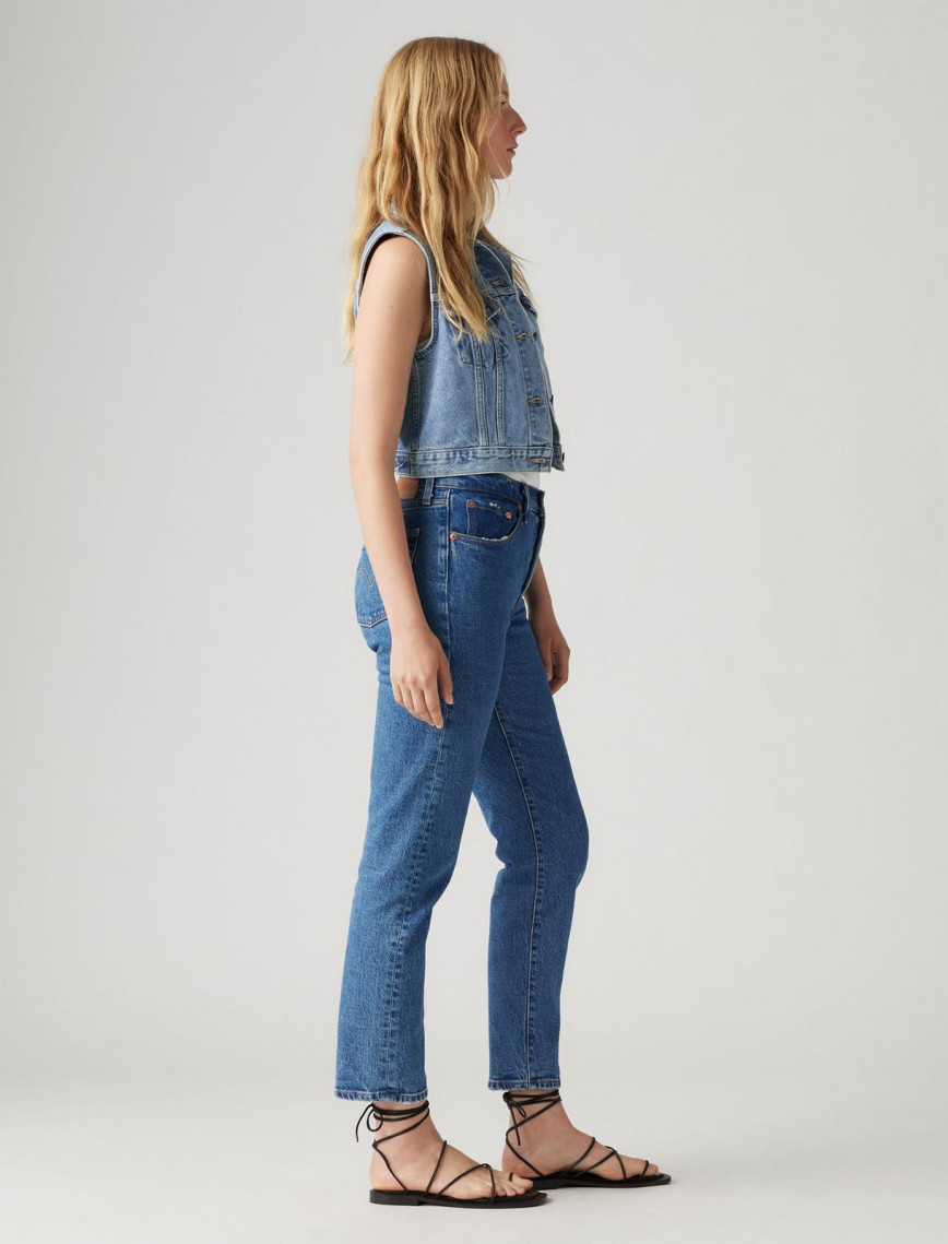 Levi's 501 Crop Jazz Pop Kadın Mavi Jean Levi's 501 Crop Jazz Pop Kadın Mavi Jean
