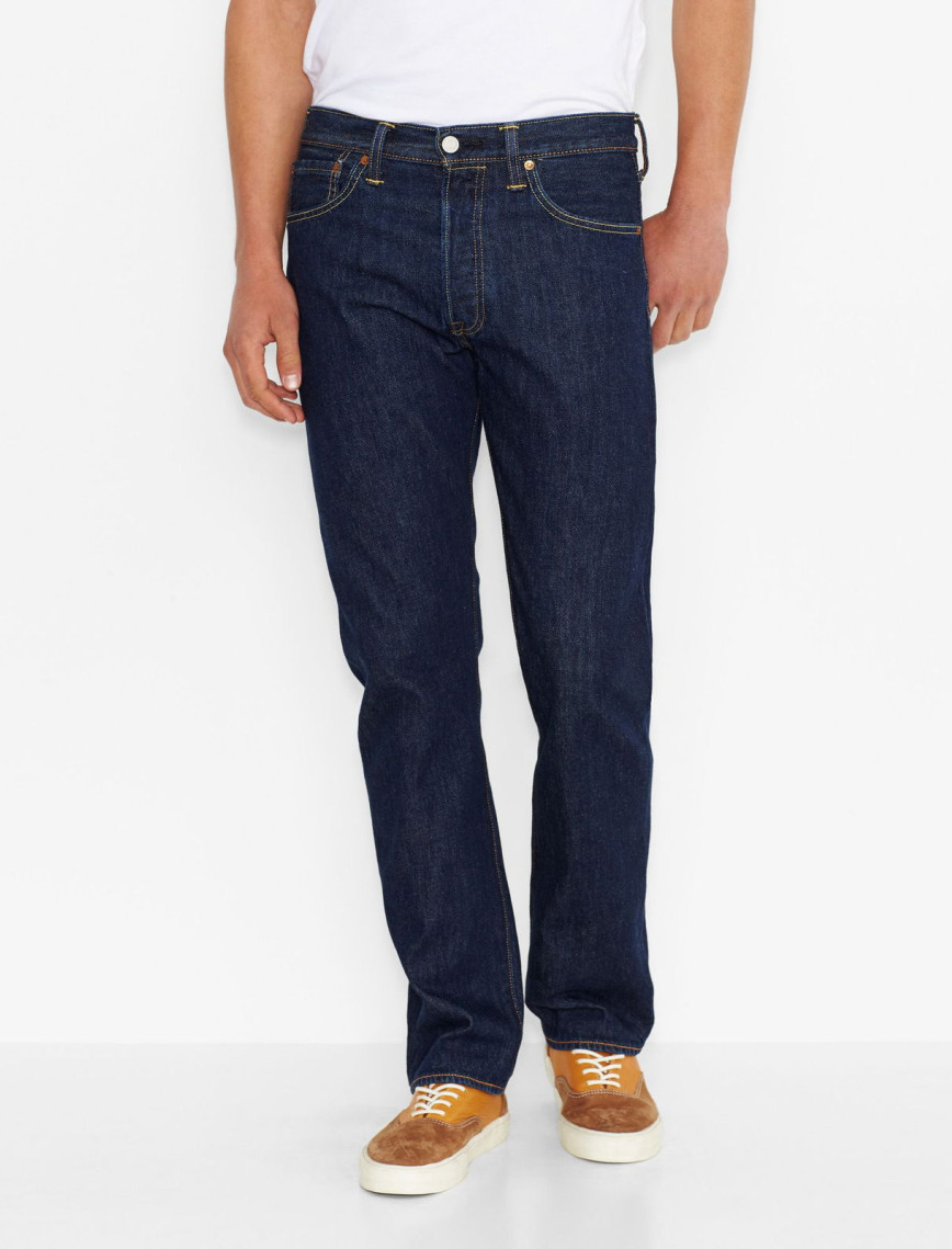 Levi's 501 Original Local Onewash Erkek Lacivert Jean