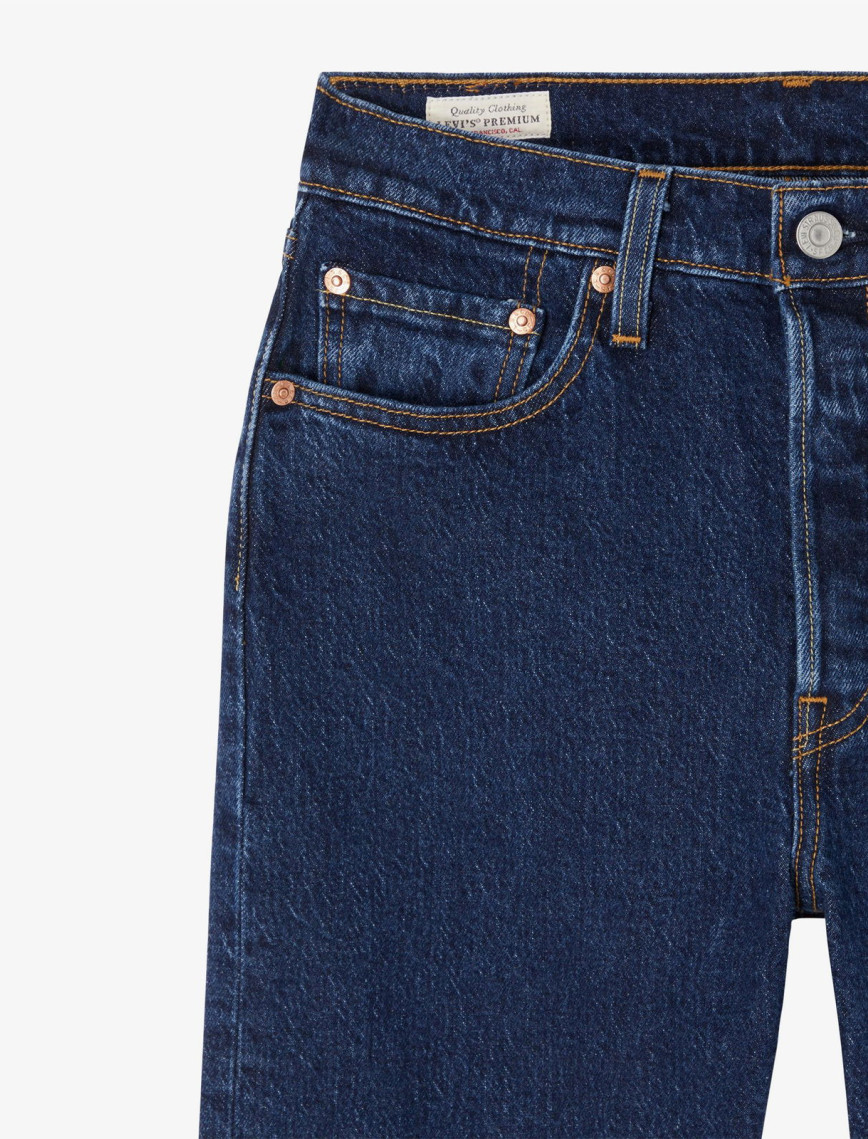 Levi's 501 Crop Salsa Stonewash Kadın Lacivert Jean Levi's 501 Crop Salsa Stonewash Kadın Lacivert Jean