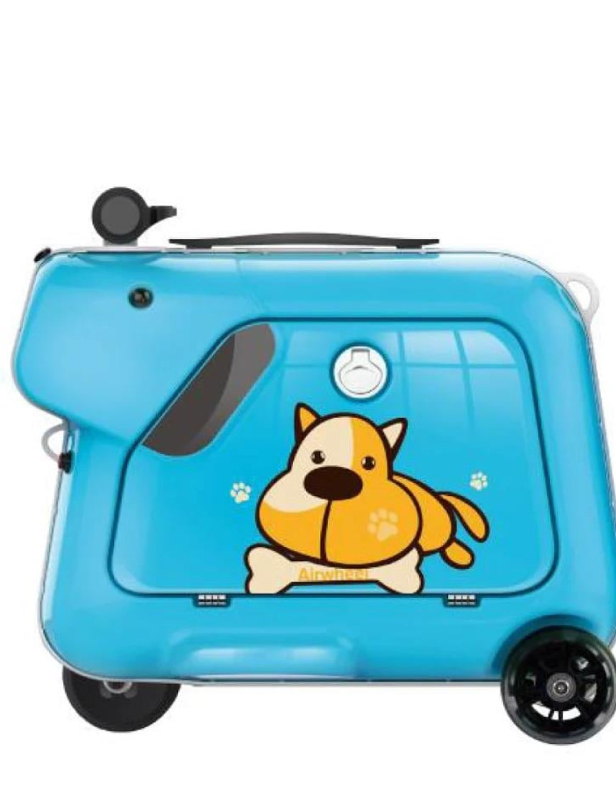Airwheel SQ3 Çocuklar İçin Elektrikli Binilebilir Scooter Valiz - Mavi(Kabin Boy) Airwheel SQ3 Çocuklar İçin Elektrikli Binilebilir Scooter Valiz - Mavi(Kabin Boy)