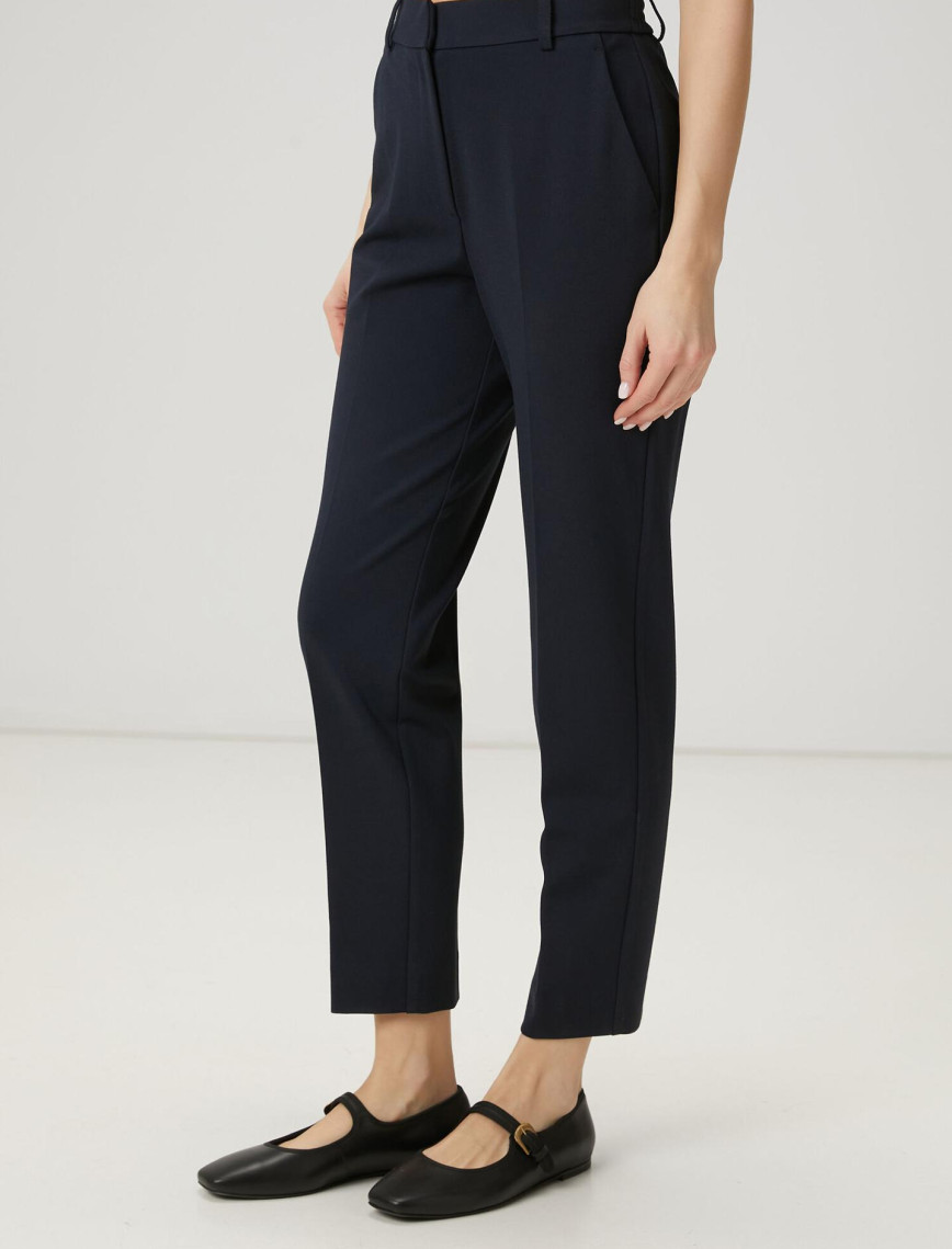 Beymen Club Kadın Lacivert Cigarette Pantolon