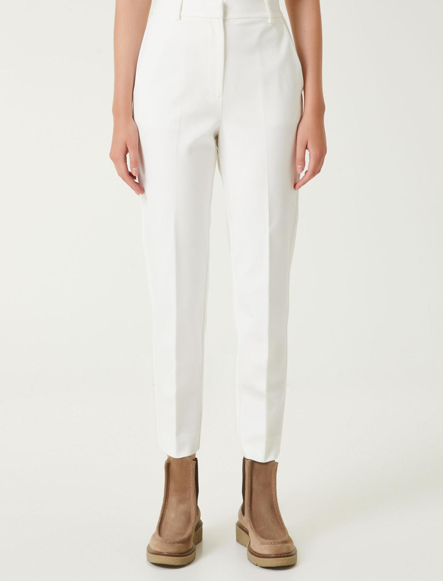 Beymen Club Kadın Kırık Beyaz Pantolon