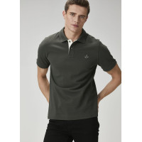 Beymen Club Erkek Comfort Fit Haki Polo Yaka T-shirt