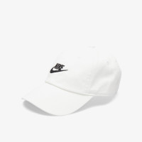 Nike Club Futura Wash Unisex Beyaz Şapka Nike Club Futura Wash Unisex Beyaz Şapka