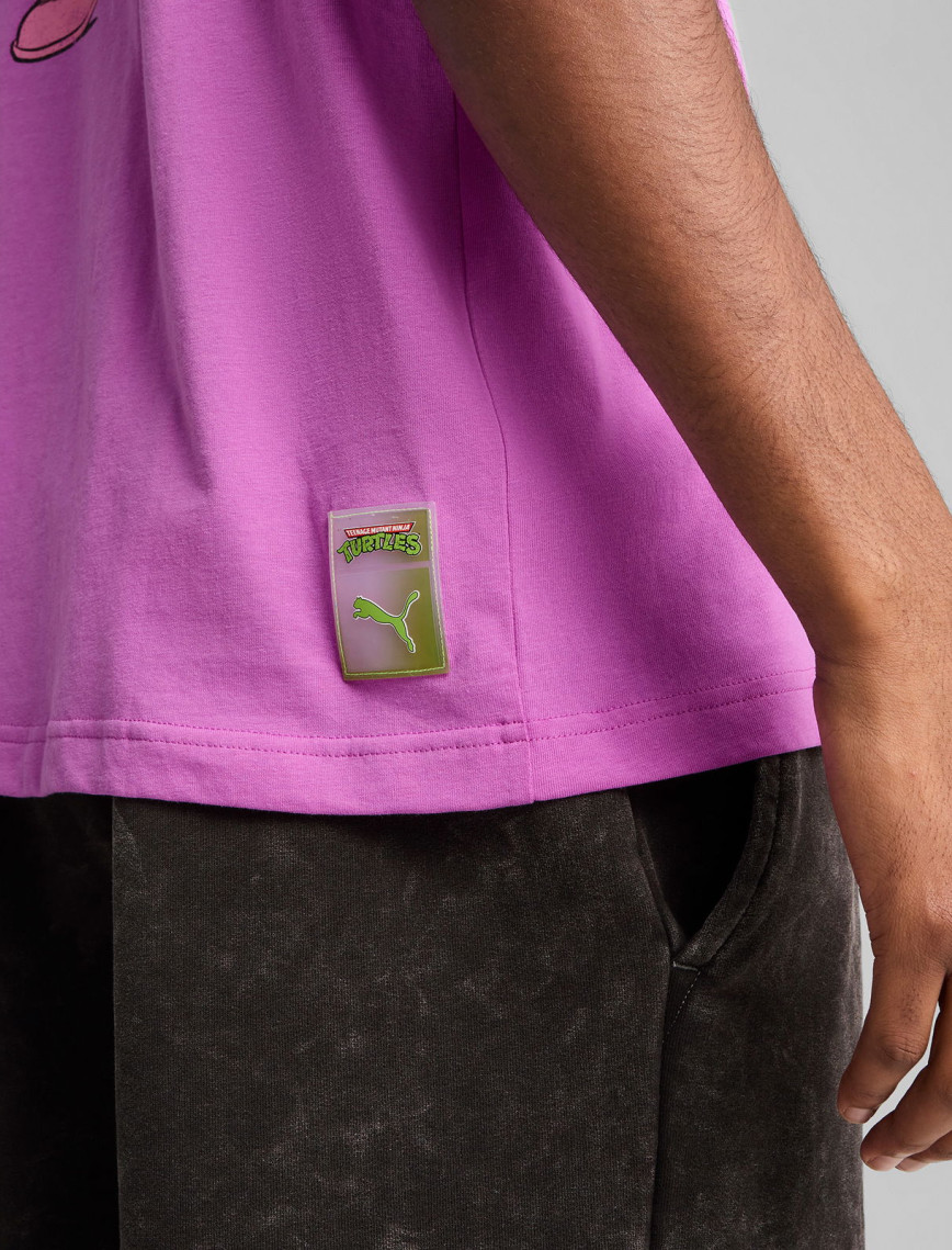 Puma X Tmnt Graphic Erkek Mor T-Shirt Puma X Tmnt Graphic Erkek Mor T-Shirt
