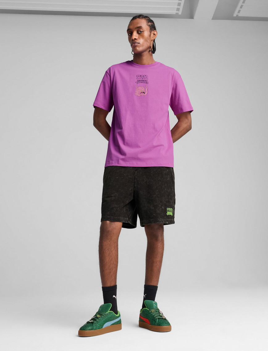 Puma X Tmnt Graphic Erkek Mor T-Shirt Puma X Tmnt Graphic Erkek Mor T-Shirt
