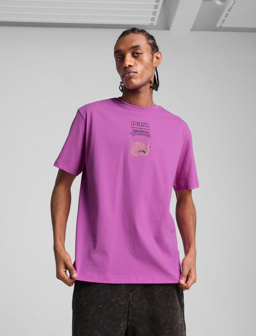 Puma X Tmnt Graphic Erkek Mor T-Shirt Puma X Tmnt Graphic Erkek Mor T-Shirt
