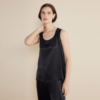 Brooks Brothers Basic Cupro Kadın Siyah Bluz Brooks Brothers Basic Cupro Kadın Siyah Bluz