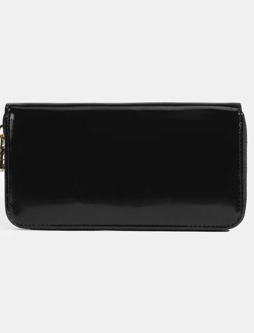 Kadın Siyah Rugan Deri Cüzdan Kadın Siyah Rugan Deri Cüzdan