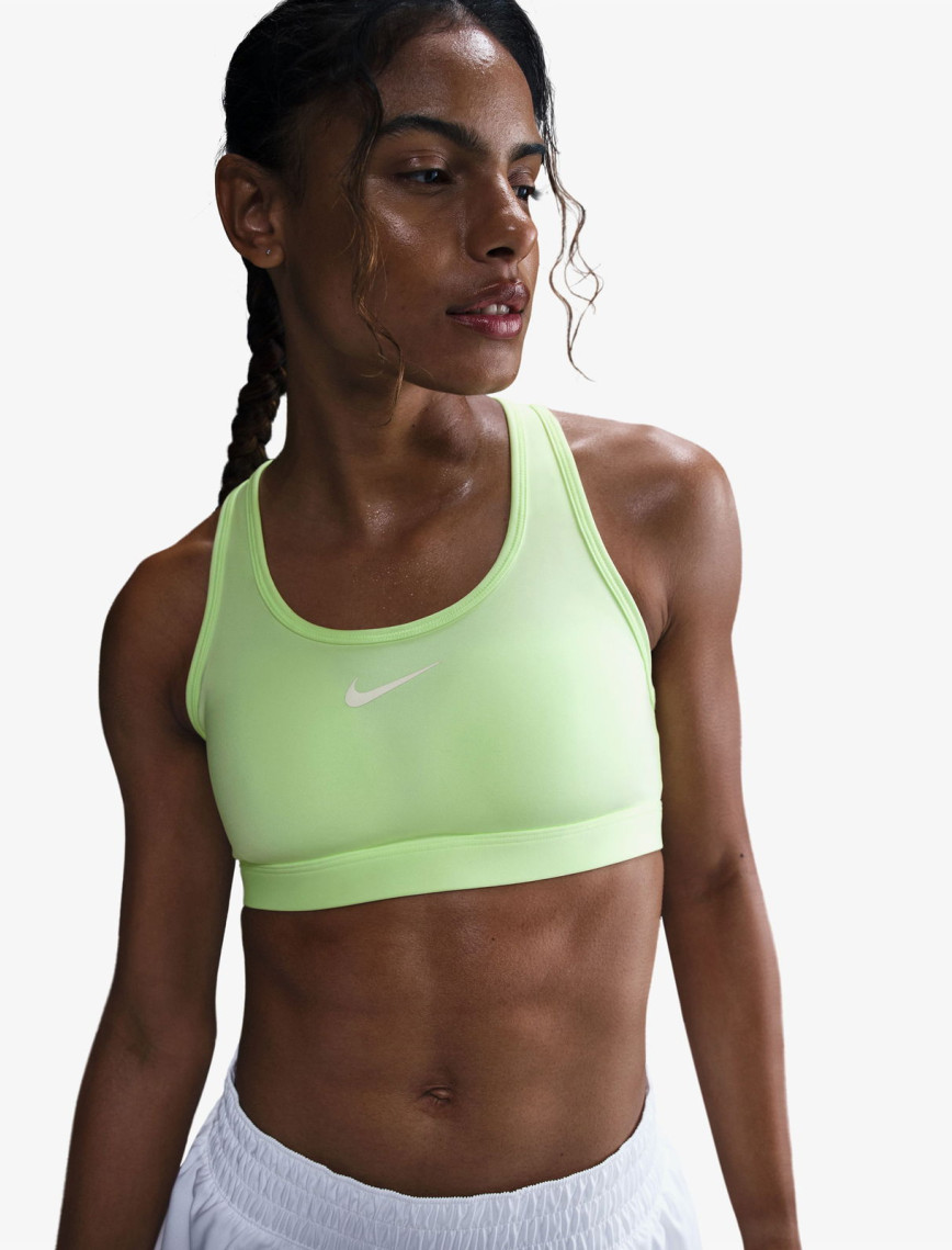 Nike Swoosh Med Sport Kadın Siyah Bra Nike Swoosh Med Sport Kadın Siyah Bra