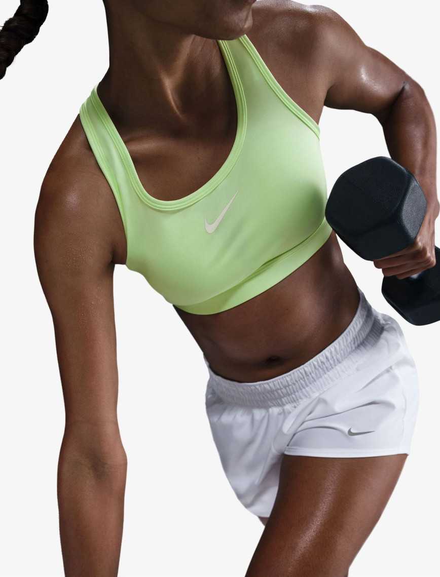 Nike Swoosh Medium Support Kadın Sarı Bra Nike Swoosh Medium Support Kadın Sarı Bra