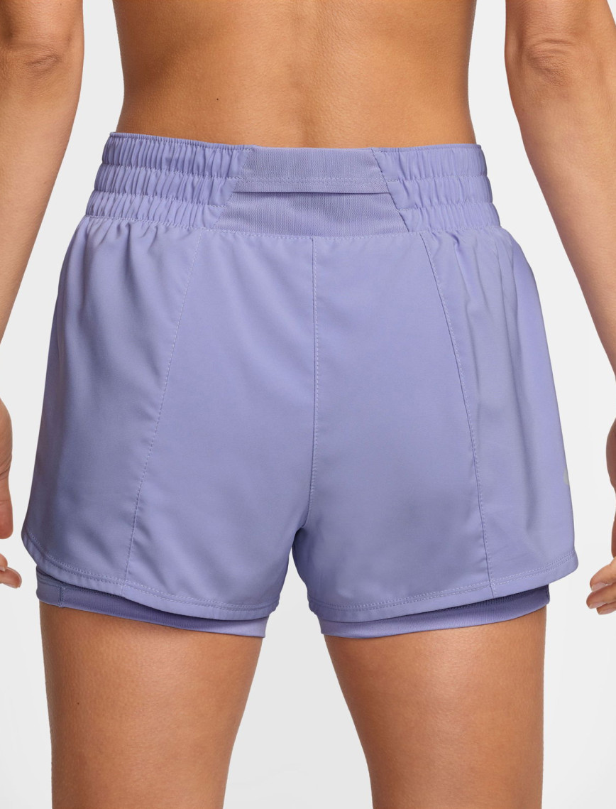 Nike One Dri-Fit 8 cm Kadın Mor Şort Nike One Dri-Fit 8 cm Kadın Mor Şort