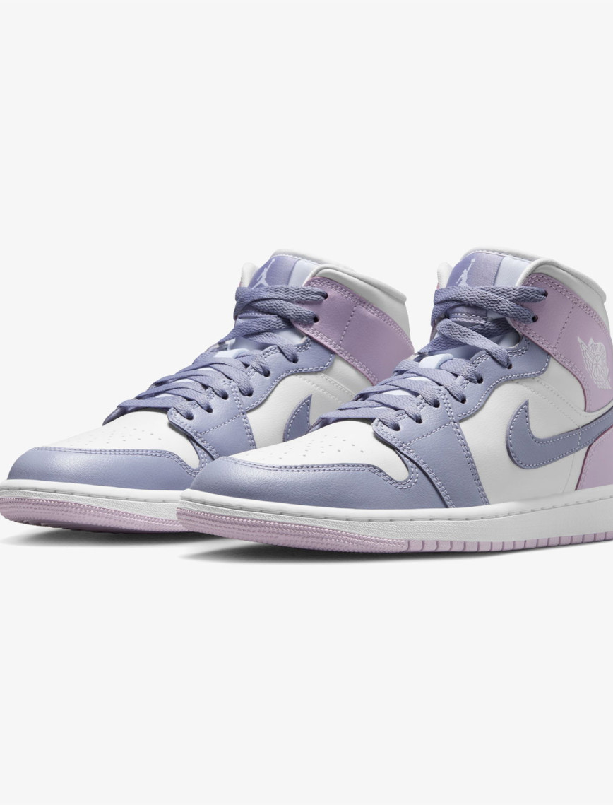 Jordan Air 1 Mid Kadın Mor Spor Ayakkabı Jordan Air 1 Mid Kadın Mor Spor Ayakkabı