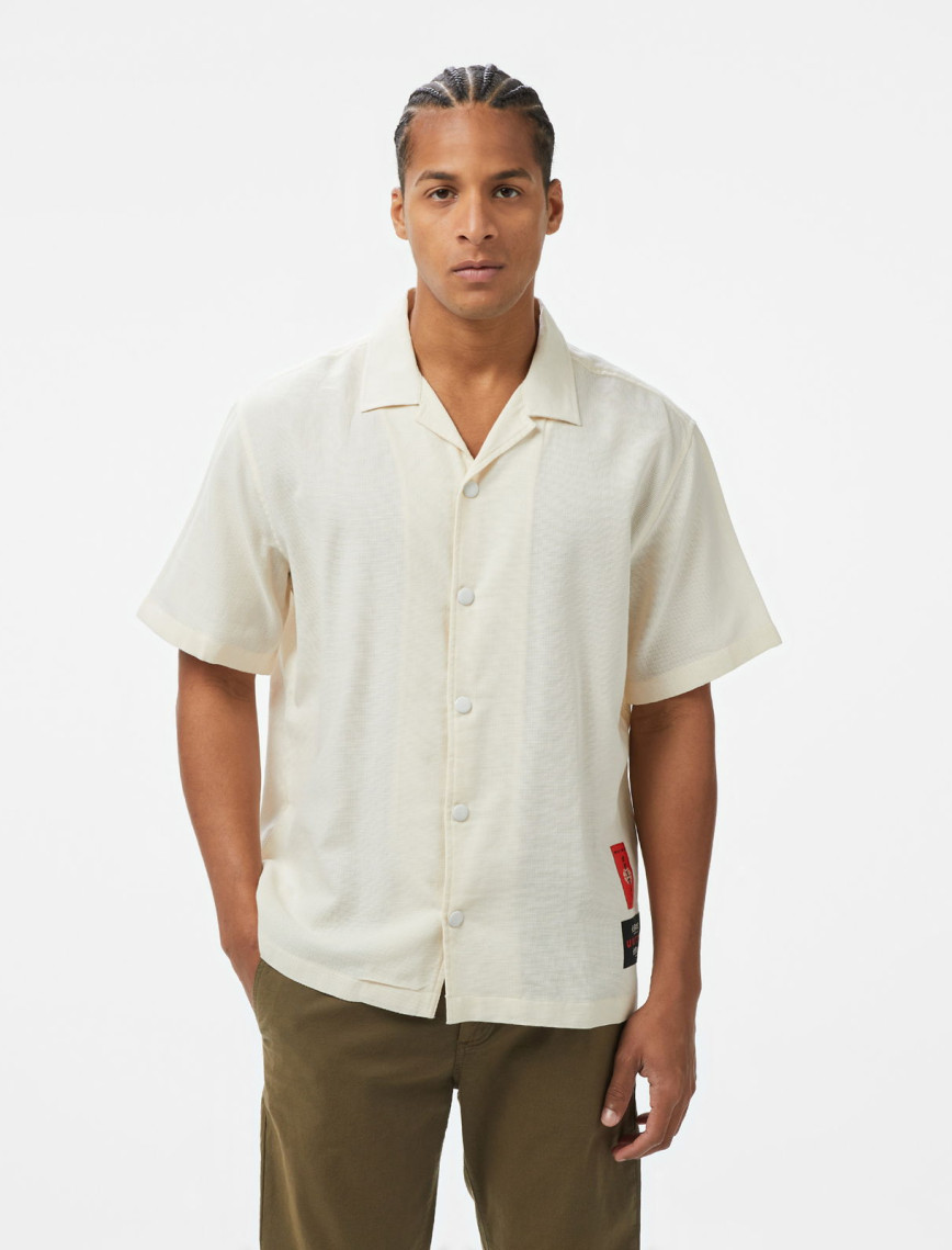 UNITED4 Comfort Erkek Bej Gömlek UNITED4 Comfort Erkek Bej Gömlek