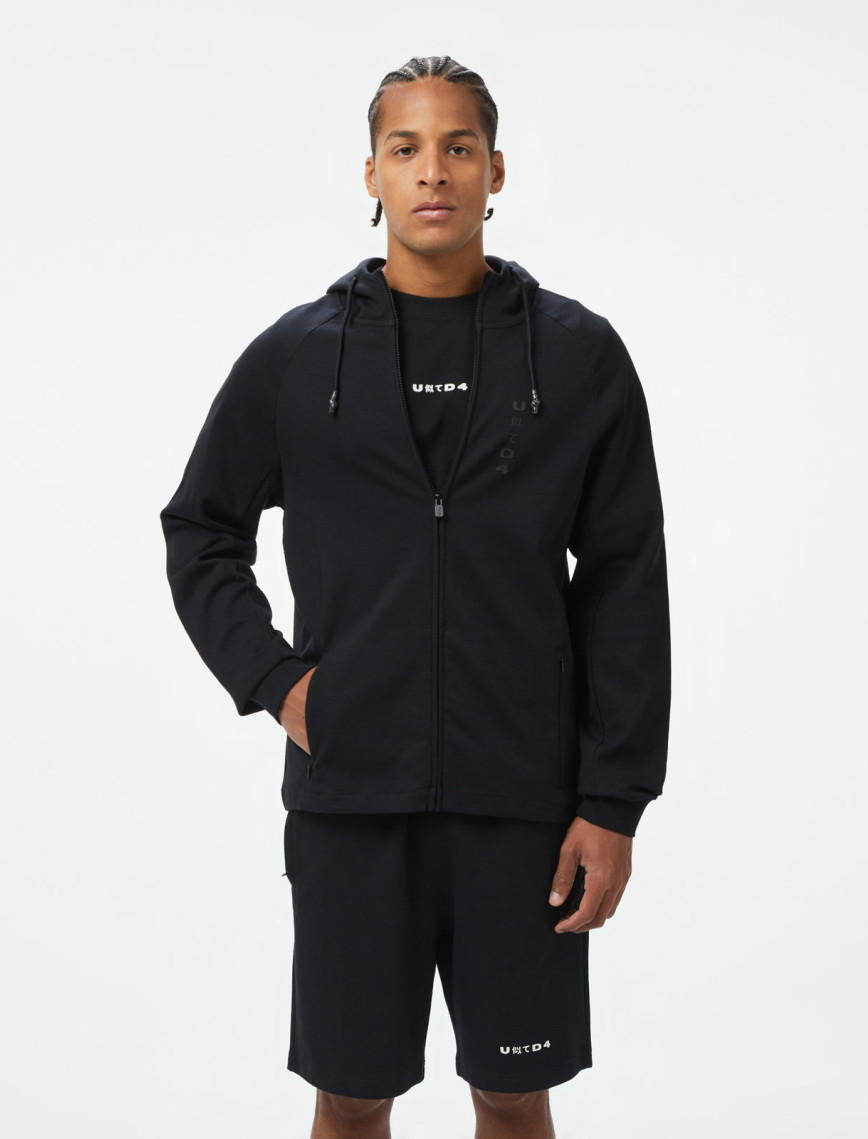 UNITED4 Erkek Siyah Eşofman Üstü UNITED4 Erkek Siyah Eşofman Üstü