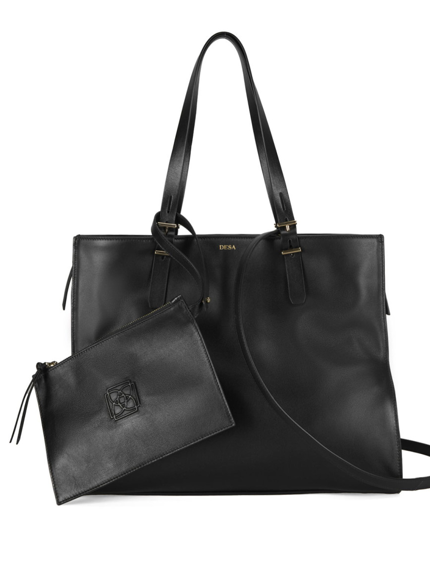 Seven Big Siyah Kadın Deri Omuz Çantası Seven Big Siyah Kadın Deri Omuz Çantası