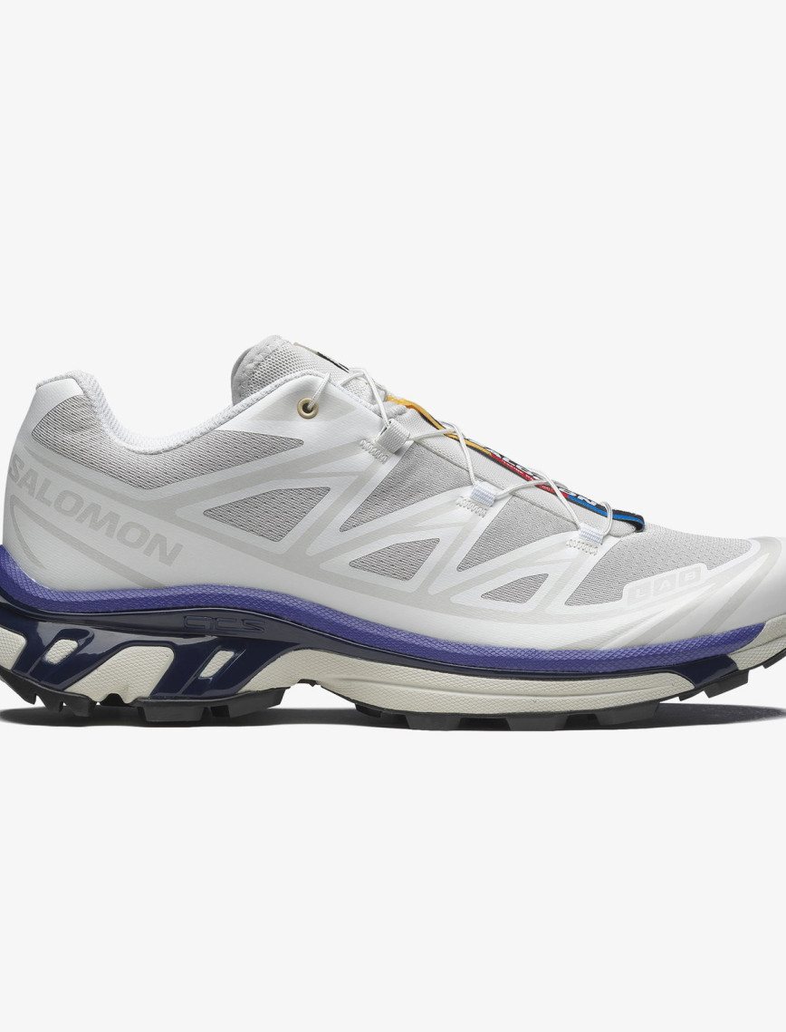 Salomon XT-6 Unisex Mavi Detaylı Beyaz Spor Ayakkabı Salomon XT-6 Unisex Mavi Detaylı Beyaz Spor Ayakkabı