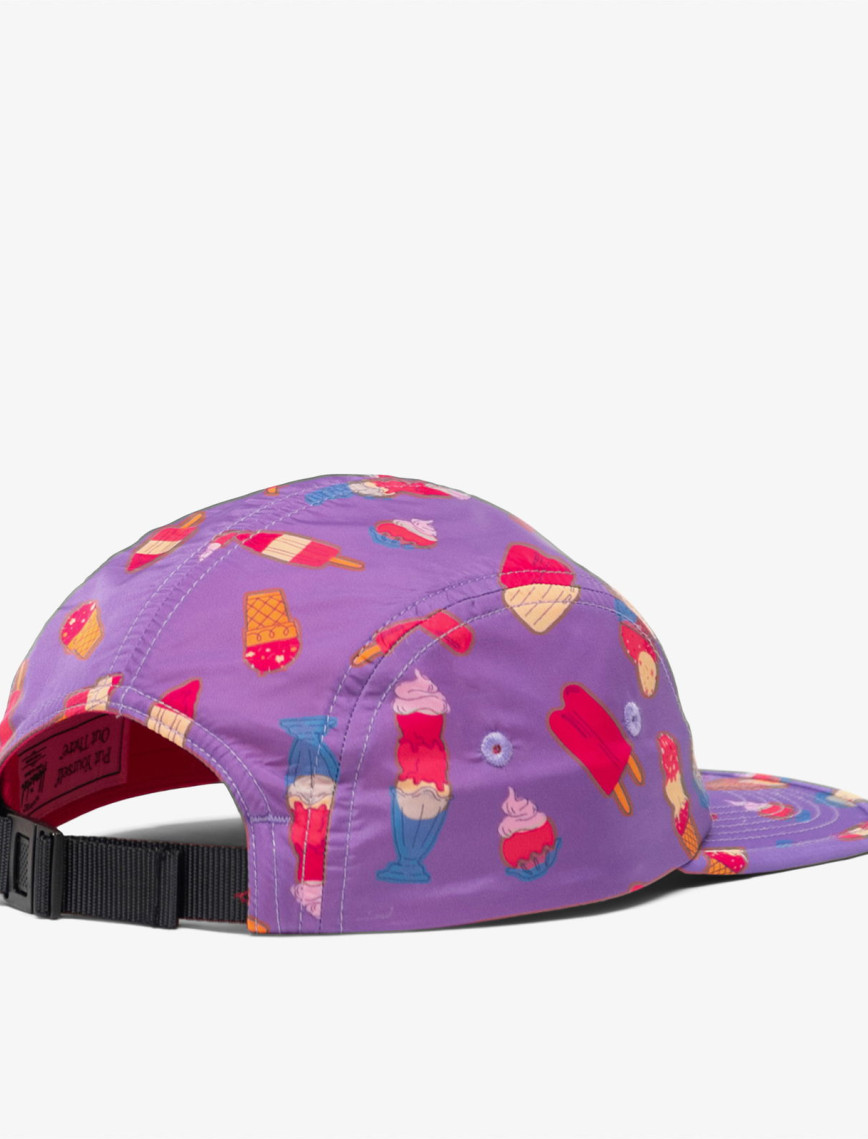 Herschel Glendale UV Çocuk Mor Şapka Herschel Glendale UV Çocuk Mor Şapka