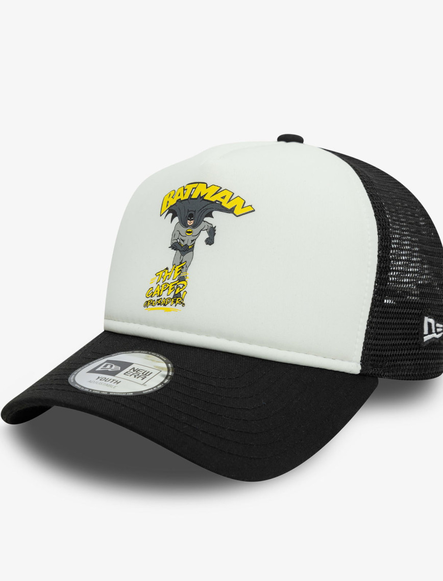 New Era DC Batman Caped Crusader Çocuk Beyaz Şapka New Era DC Batman Caped Crusader Çocuk Beyaz Şapka