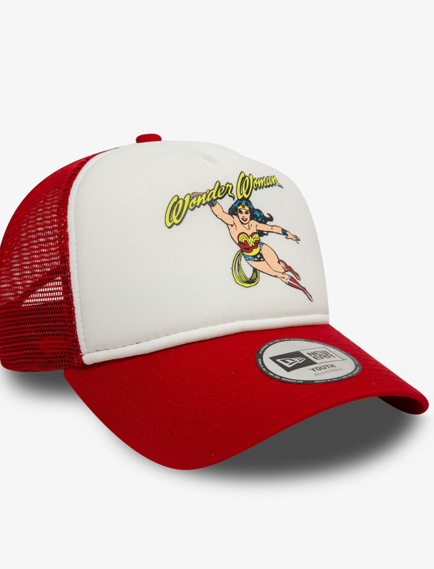 New Era DC Wonder Woman Çocuk Kırmızı Şapka New Era DC Wonder Woman Çocuk Kırmızı Şapka