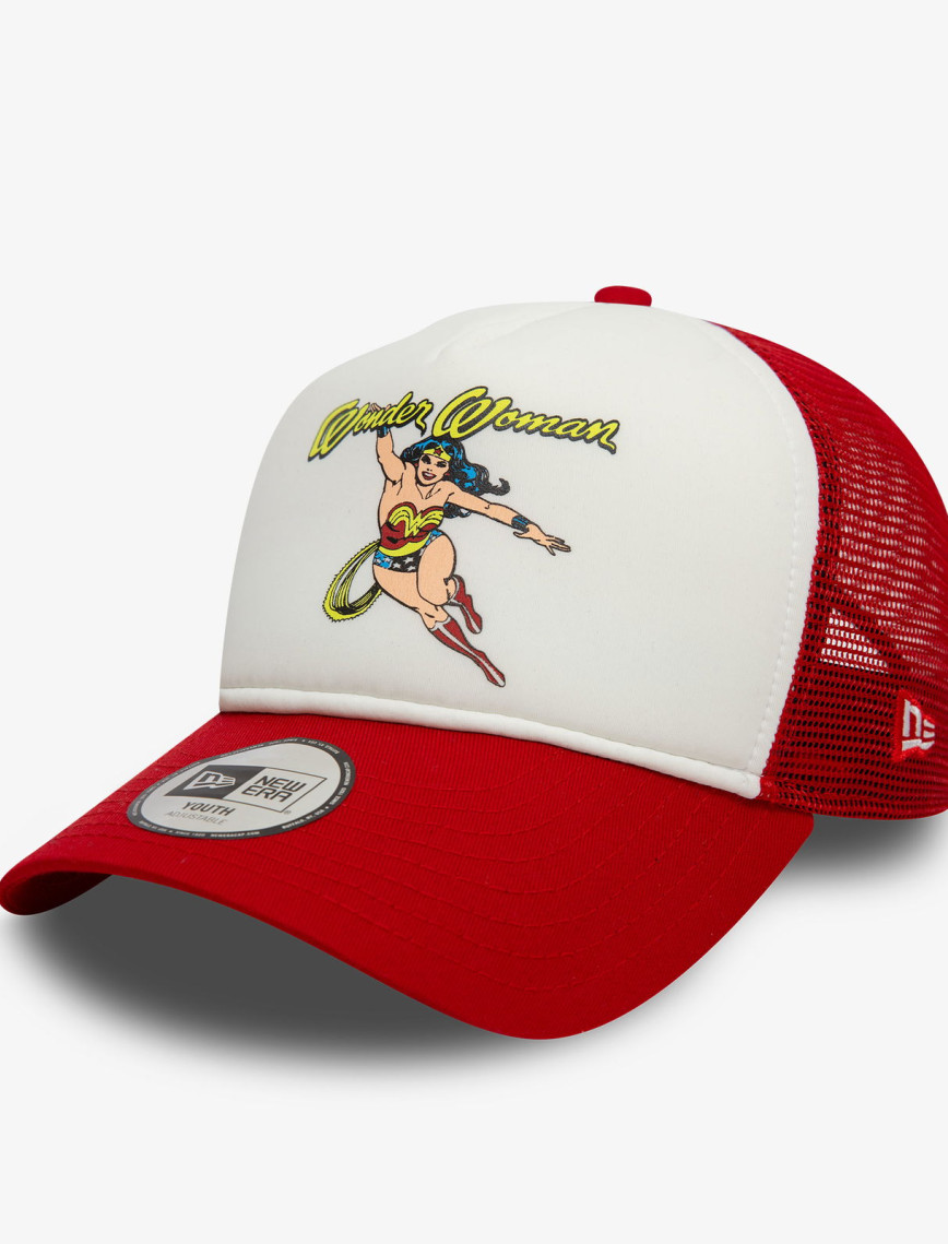 New Era DC Wonder Woman Çocuk Kırmızı Şapka New Era DC Wonder Woman Çocuk Kırmızı Şapka