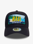 New Era License Plate Maui Unisex Siyah Şapka New Era License Plate Maui Unisex Siyah Şapka