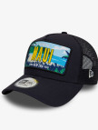 New Era License Plate Maui Unisex Siyah Şapka New Era License Plate Maui Unisex Siyah Şapka