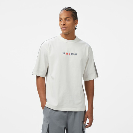 UNITED4 Erkek Bej T-Shirt UNITED4 Erkek Bej T-Shirt