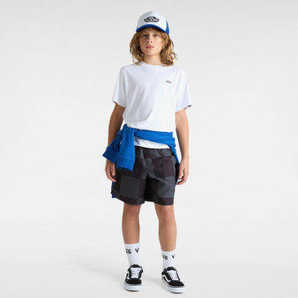 Vans Primary Checkerboard Çocuk Siyah Deniz Şortu Vans Primary Checkerboard Çocuk Siyah Deniz Şortu