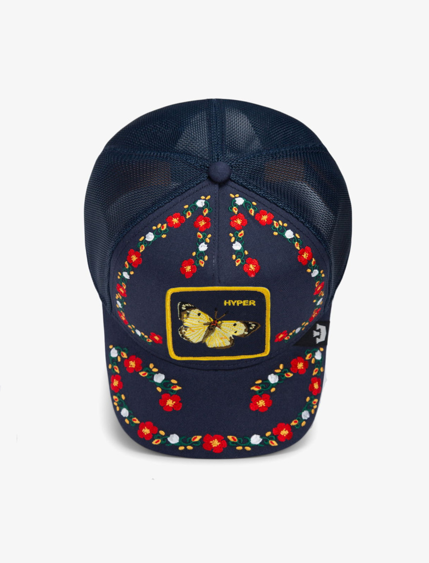 Goorin Bros Hyper Floral Unisex Lacivert Şapka Goorin Bros Hyper Floral Unisex Lacivert Şapka