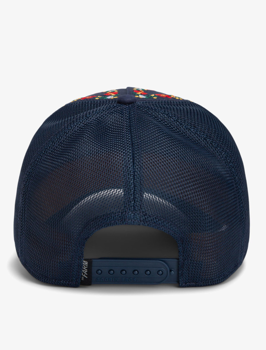 Goorin Bros Hyper Floral Unisex Lacivert Şapka Goorin Bros Hyper Floral Unisex Lacivert Şapka