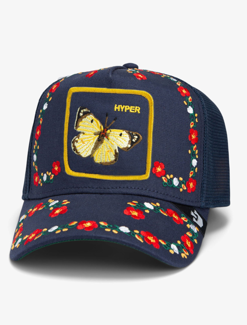 Goorin Bros Hyper Floral Unisex Lacivert Şapka Goorin Bros Hyper Floral Unisex Lacivert Şapka