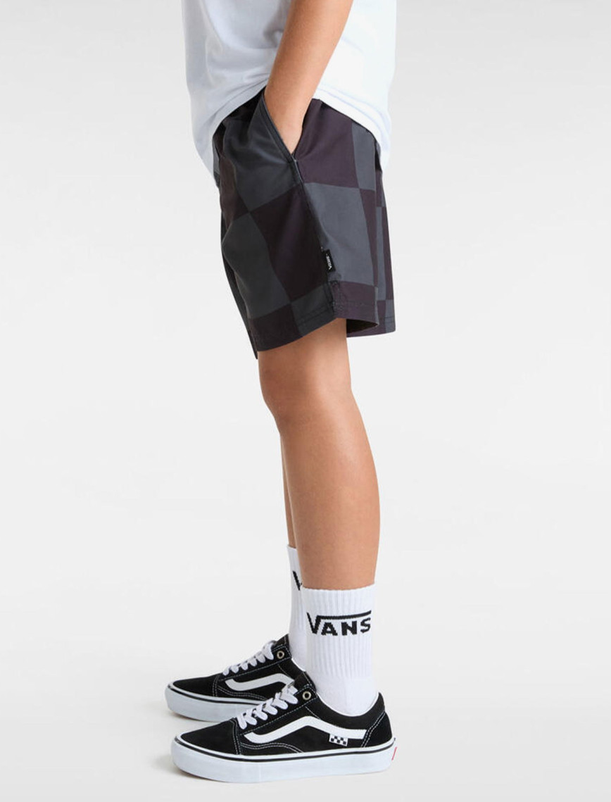 Vans Primary Checkerboard Çocuk Siyah Deniz Şortu Vans Primary Checkerboard Çocuk Siyah Deniz Şortu
