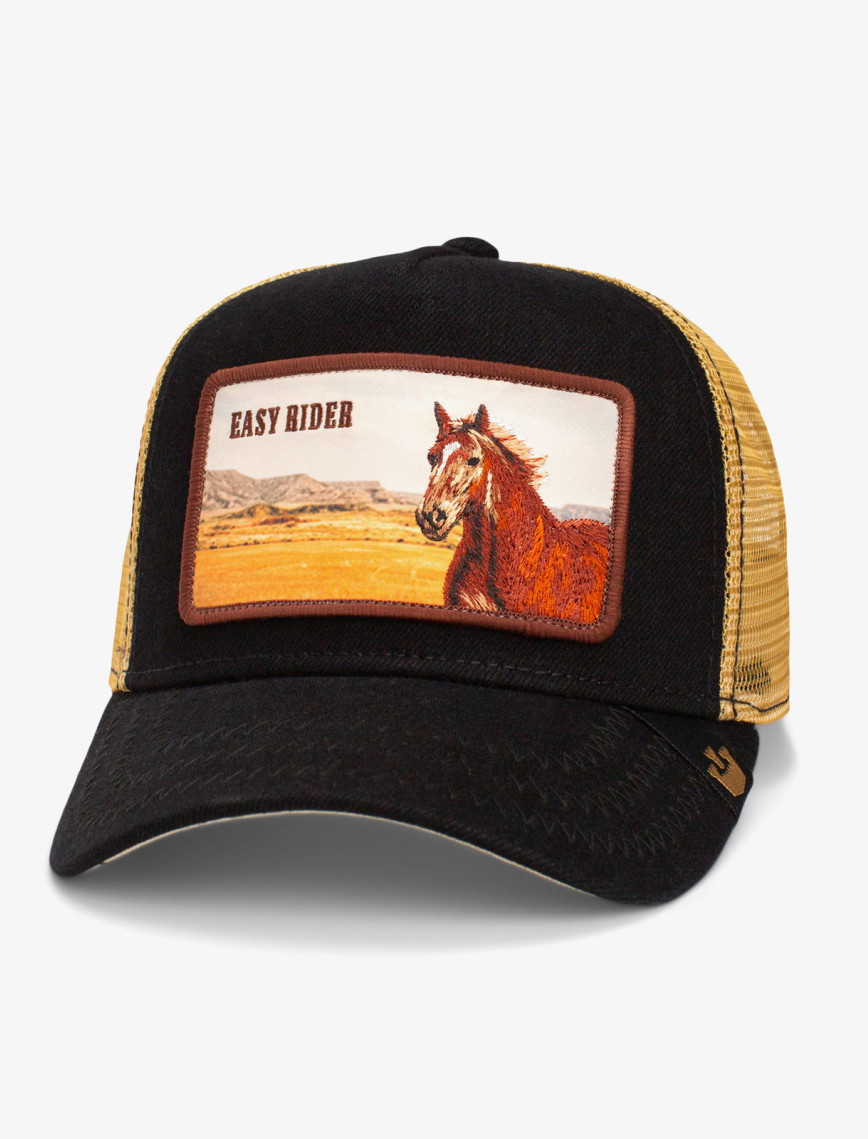 Goorin Bros Easy Rider Unisex Siyah Şapka Goorin Bros Easy Rider Unisex Siyah Şapka