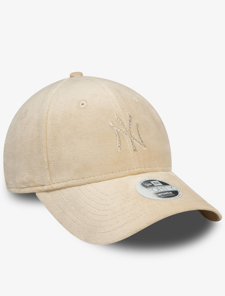 New Era New York Yankees Diamante 9Forty Kadın Bej Şapka New Era New York Yankees Diamante 9Forty Kadın Bej Şapka