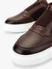 Valmenti Erkek Hakiki Deri Kahverengi Sneakers & Spor Ayakkabı