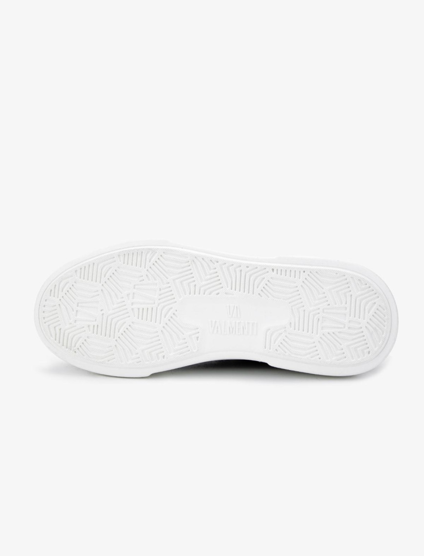 Valmenti Erkek Hakiki Deri Siyah Sneakers & Spor Ayakkabı