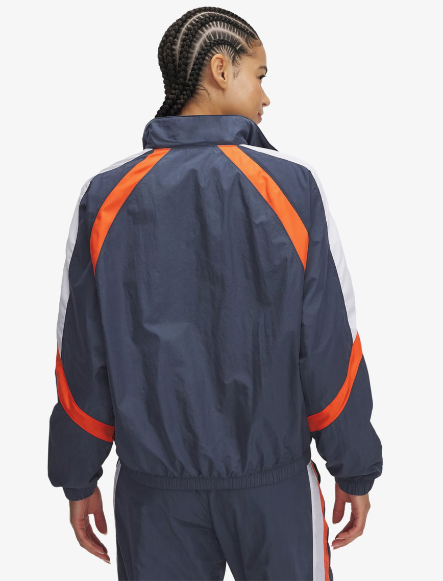 Under Armour Icon Crinkle Track Kadın Lacivert Ceket Under Armour Icon Crinkle Track Kadın Lacivert Ceket